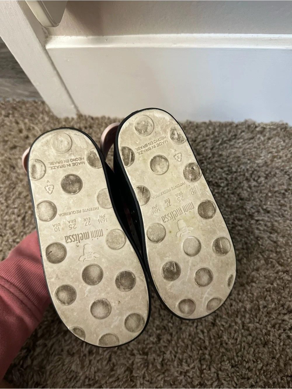 Mini Melissa glossy black